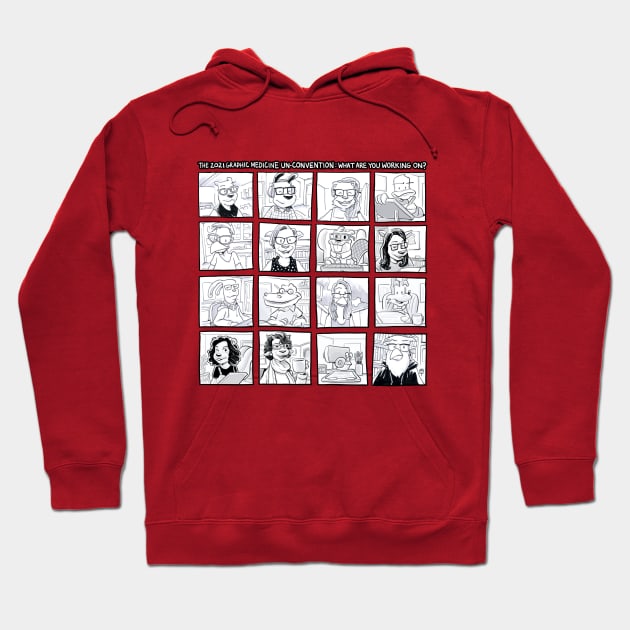 2021 Graphic Medicine Un-Convention Hoodie by Graphic Medicine Shop